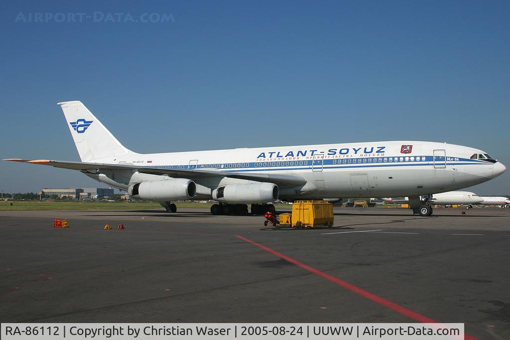 RA-86112, 1990 Ilyushin IL-86 C/N 51483208080, Atlant-Soyuz