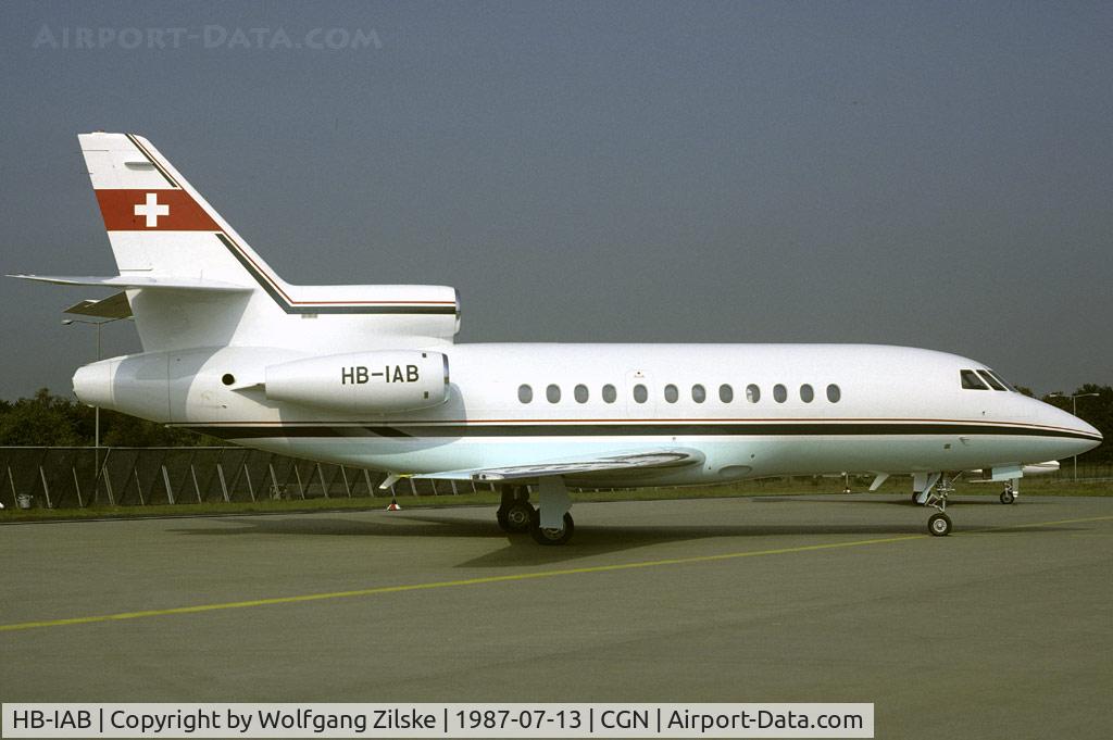 HB-IAB, Dassault-Breguet Falcon (Mystere) 900 C/N 9, visitor