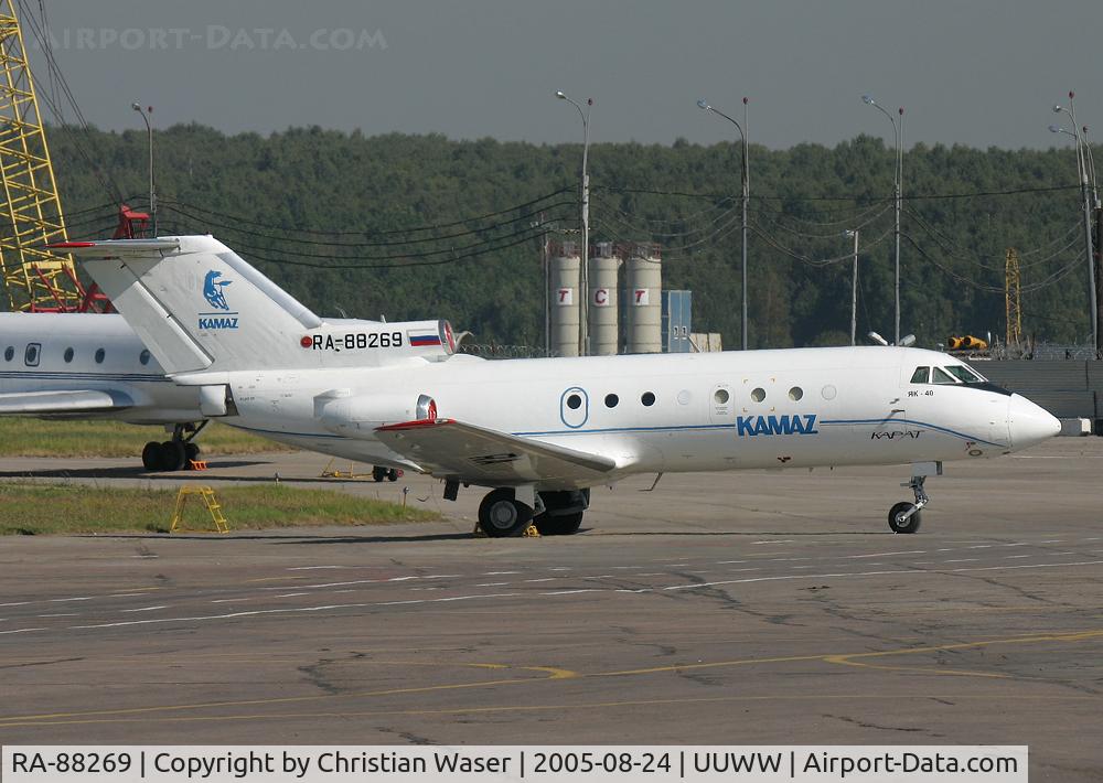 RA-88269, Yakovlev Yak-40 C/N 9720753, KAMAZ