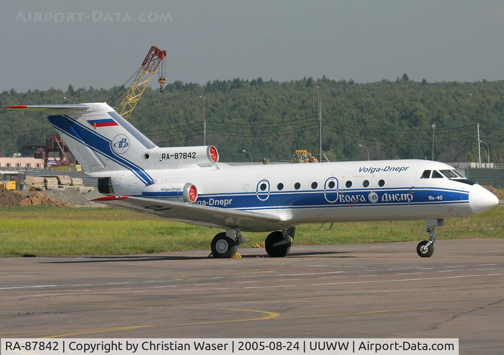 RA-87842, Yakovlev Yak-40 C/N 9321030, Volga-Dnepr