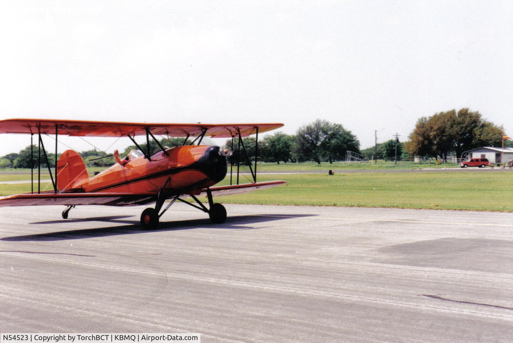 N54523, 1978 Great Lakes 2T-1 Sport Trainer C/N 6704E-329, Great Lakes at Bluebonnet Airshow