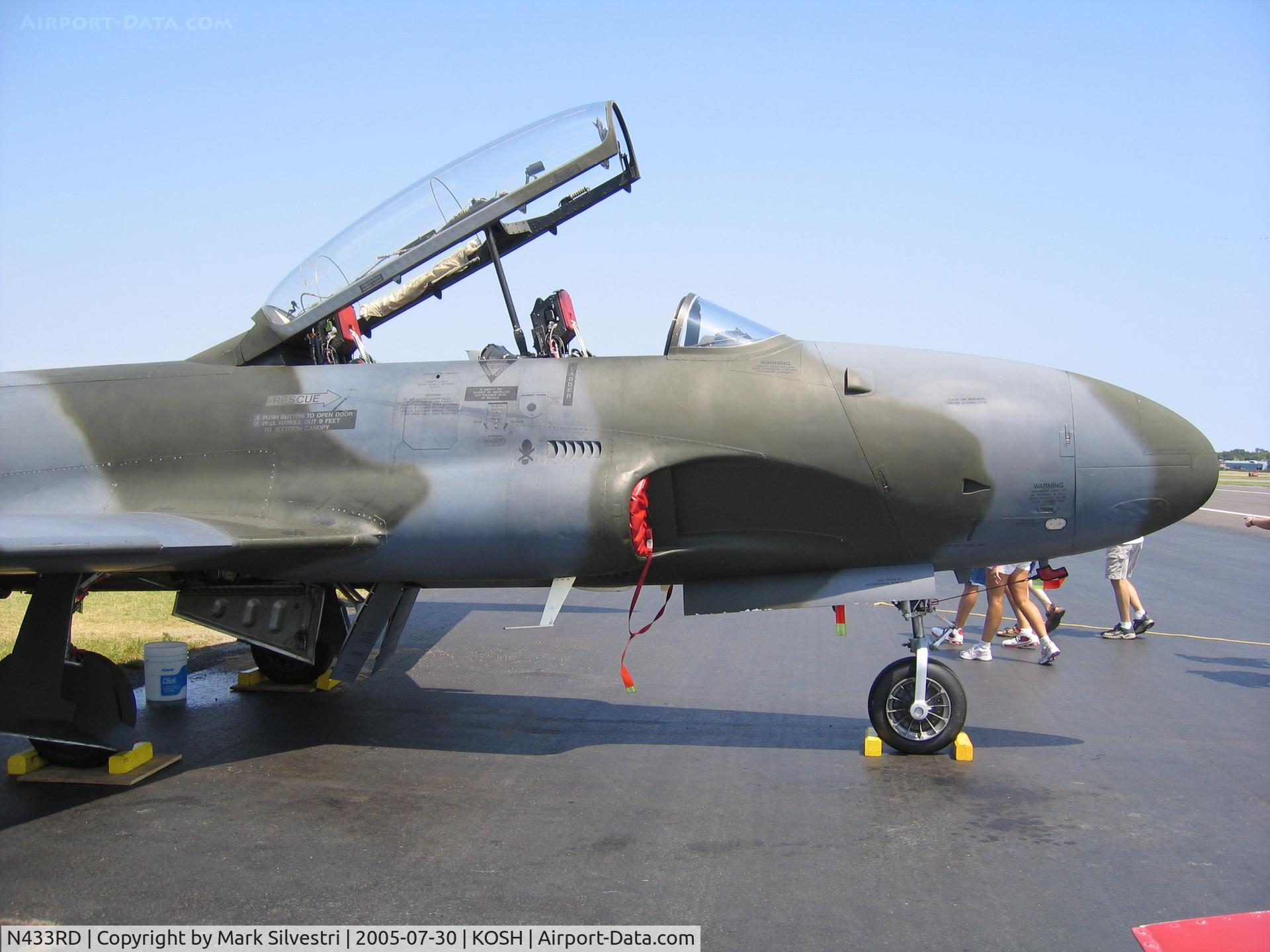 N433RD, 1952 Canadair CT-133 Silver Star C/N T33-579, Oshkosh 2005