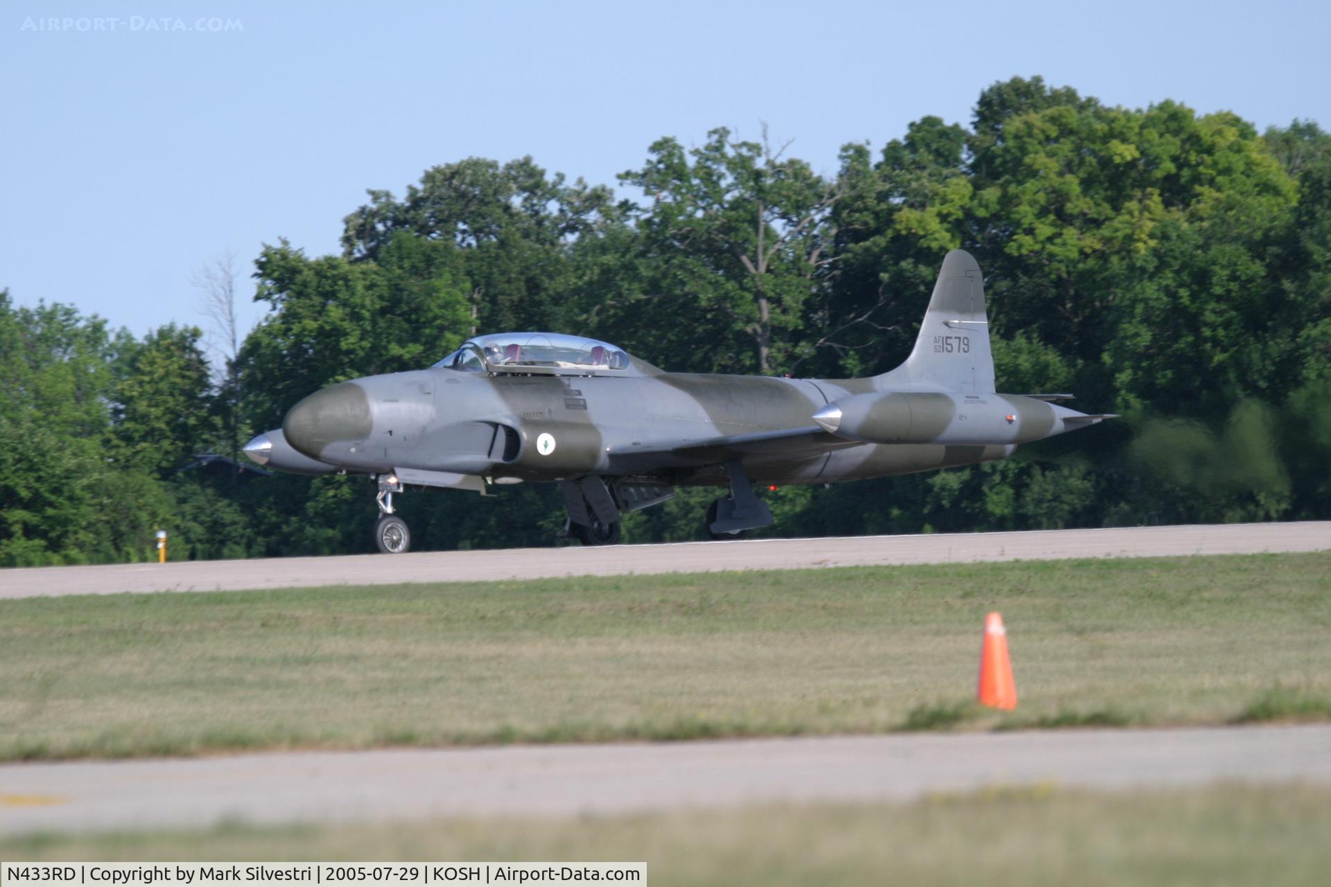 N433RD, 1952 Canadair CT-133 Silver Star C/N T33-579, Oshkosh 2005