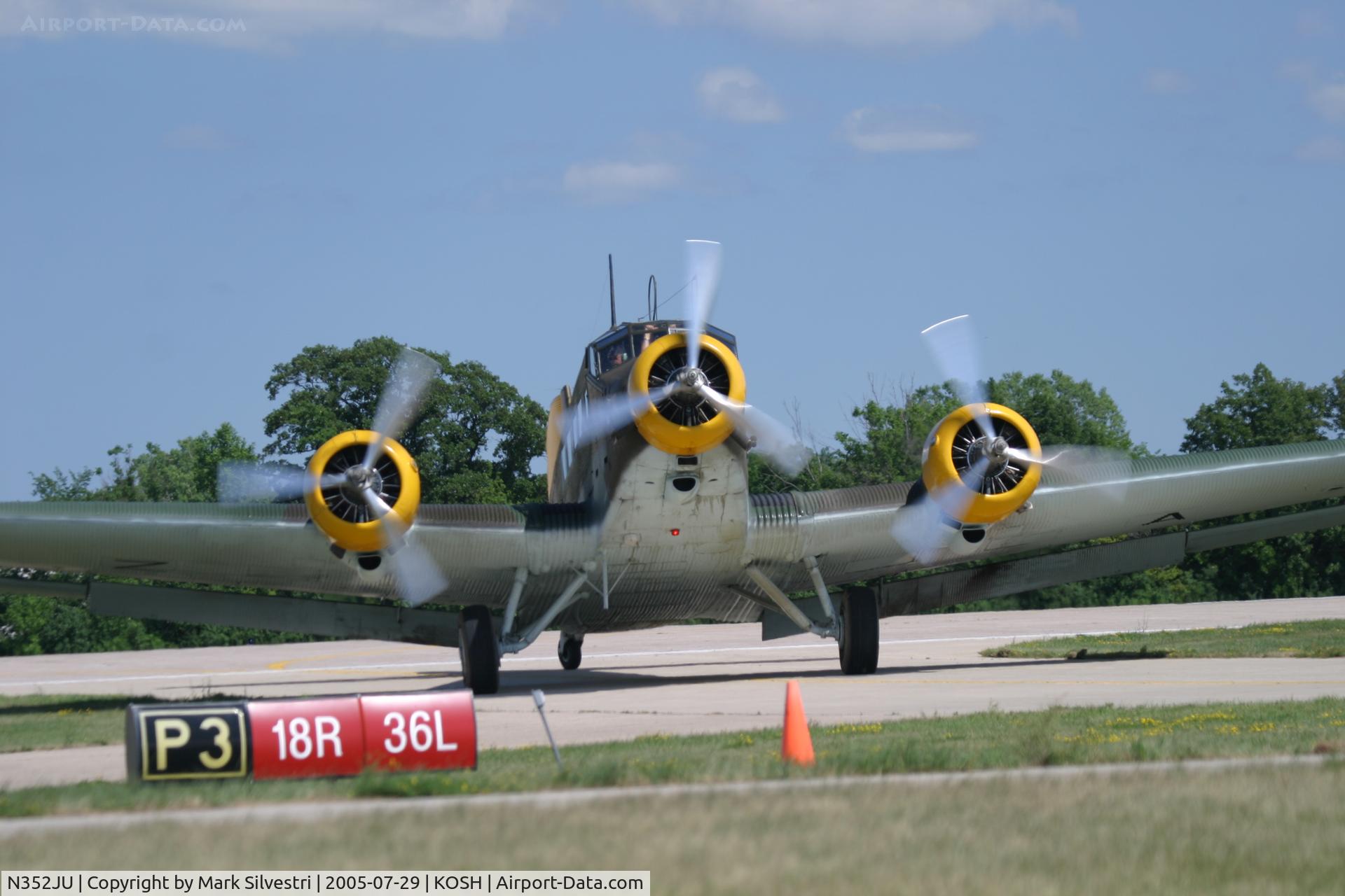 N352JU, 1941 Junkers (CASA) 352L (Ju-52) C/N 67, Oshkosh 2005