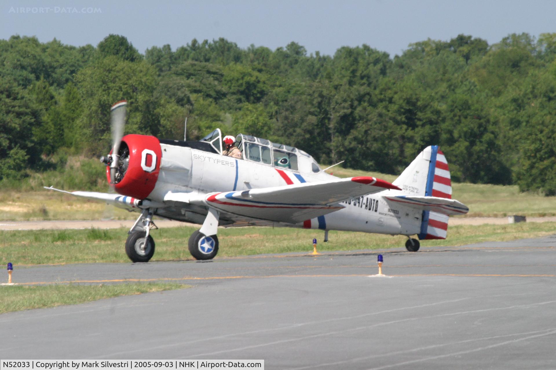 N52033, 1946 North American SNJ-2 Texan C/N 2040, Patuxent River NAS 2005