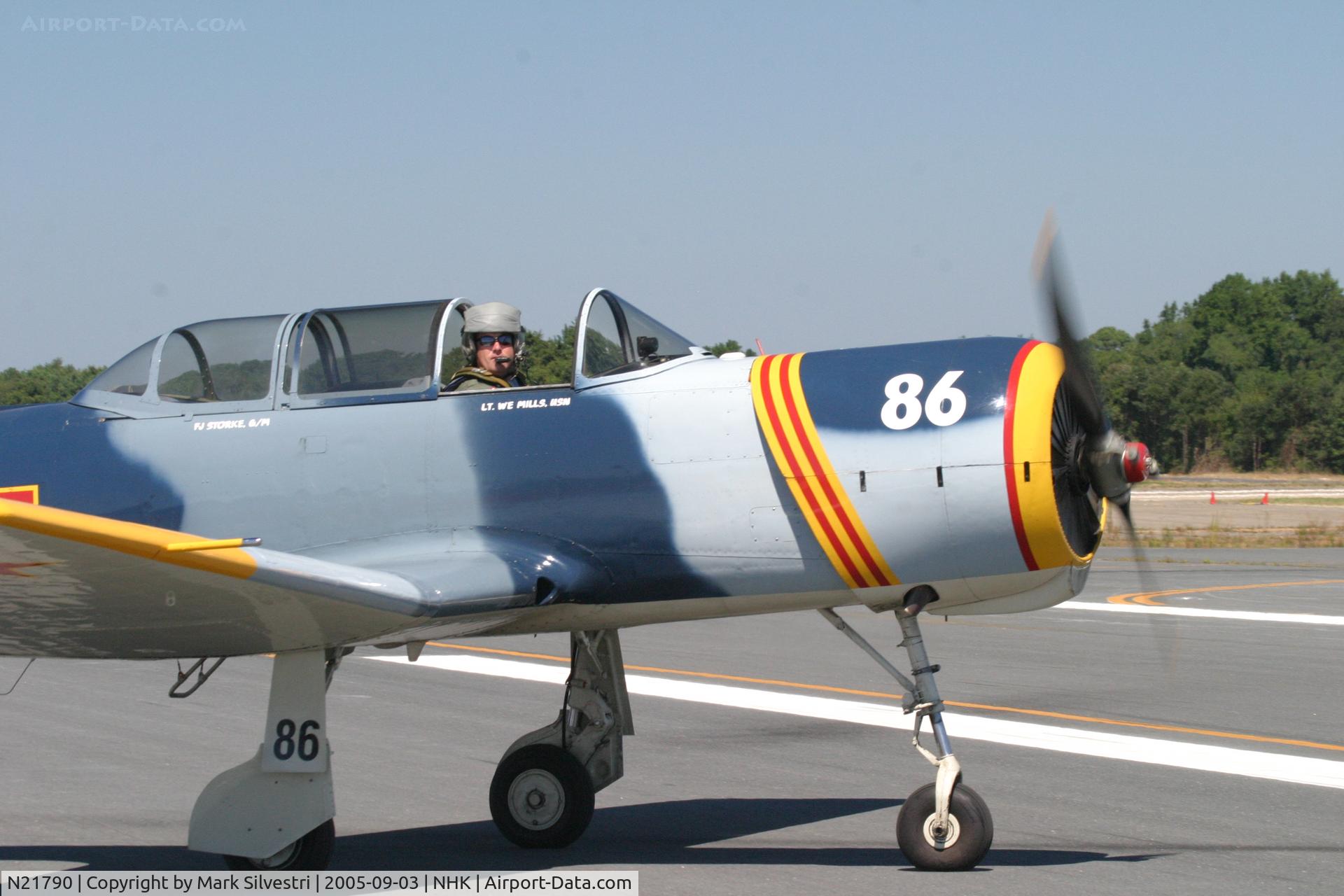 N21790, 1985 Nanchang CJ-6 C/N 4232022, Patuxent River NAS 2005