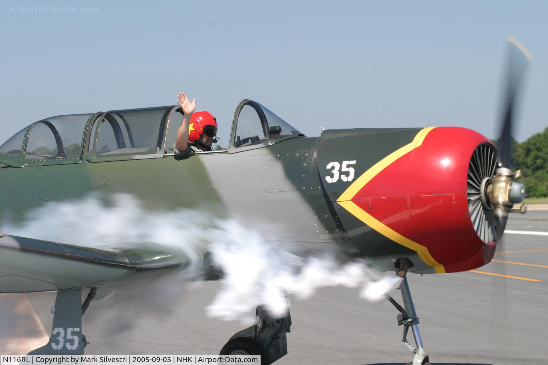 N116RL, 1980 Nanchang CJ-6A C/N 3051222, Patuxent River NAS 2005