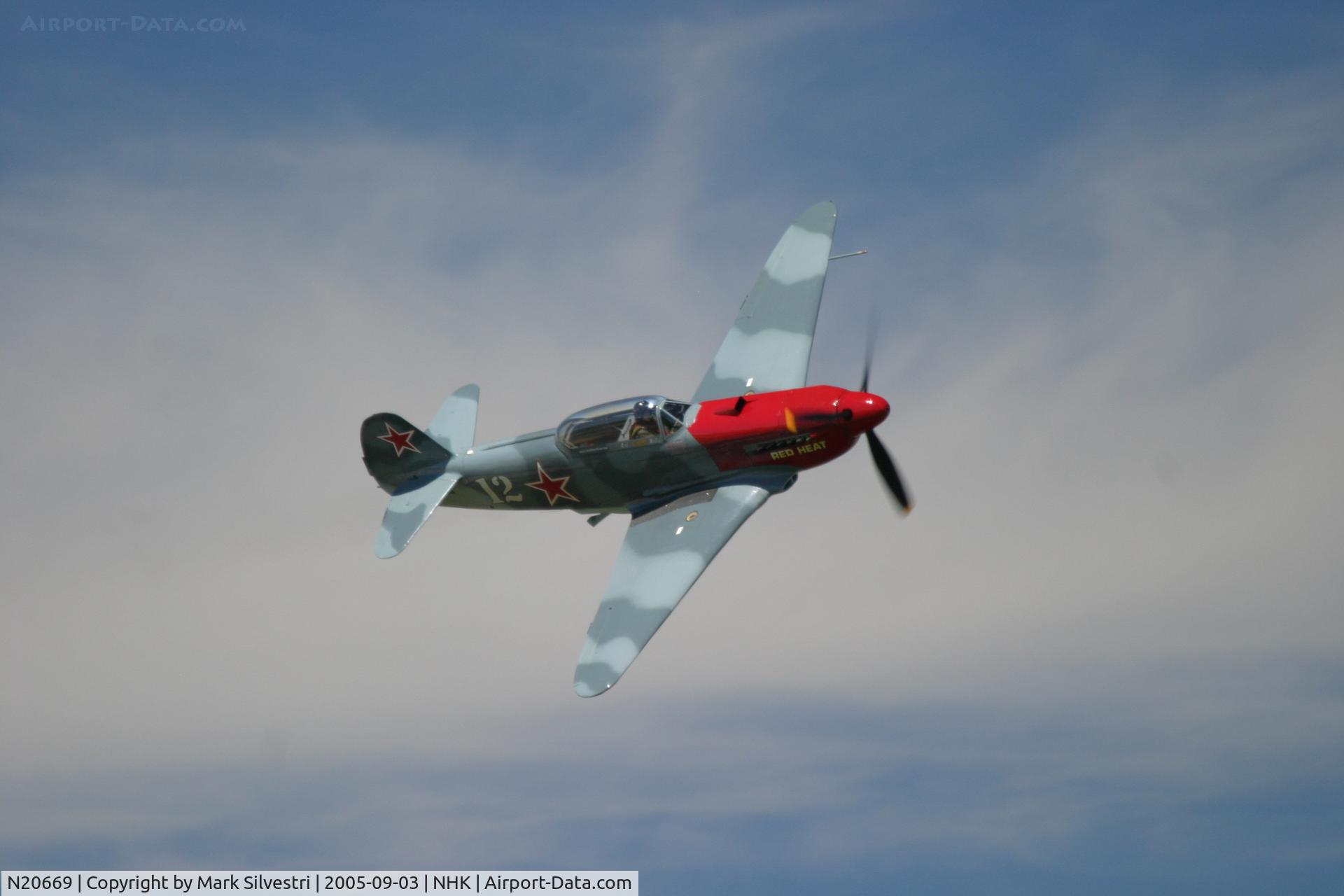 N20669, 2002 Yakovlev Yak-3M C/N 0470110, Patuxent River NAS 2005
