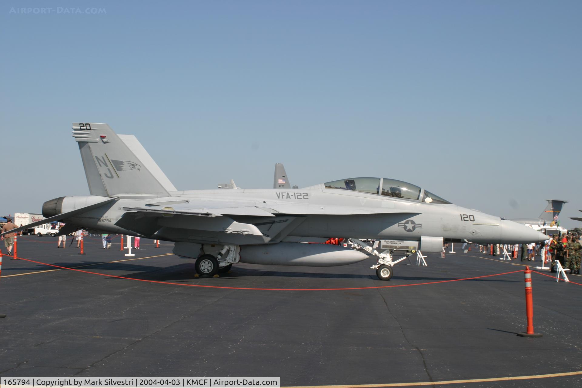 165794, Boeing F/A-18F Super Hornet C/N 1521/F020, Airfest 2004