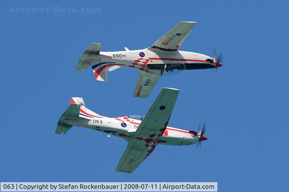 063, Pilatus PC-9M C/N 626, Kroatian Aerobatics Team