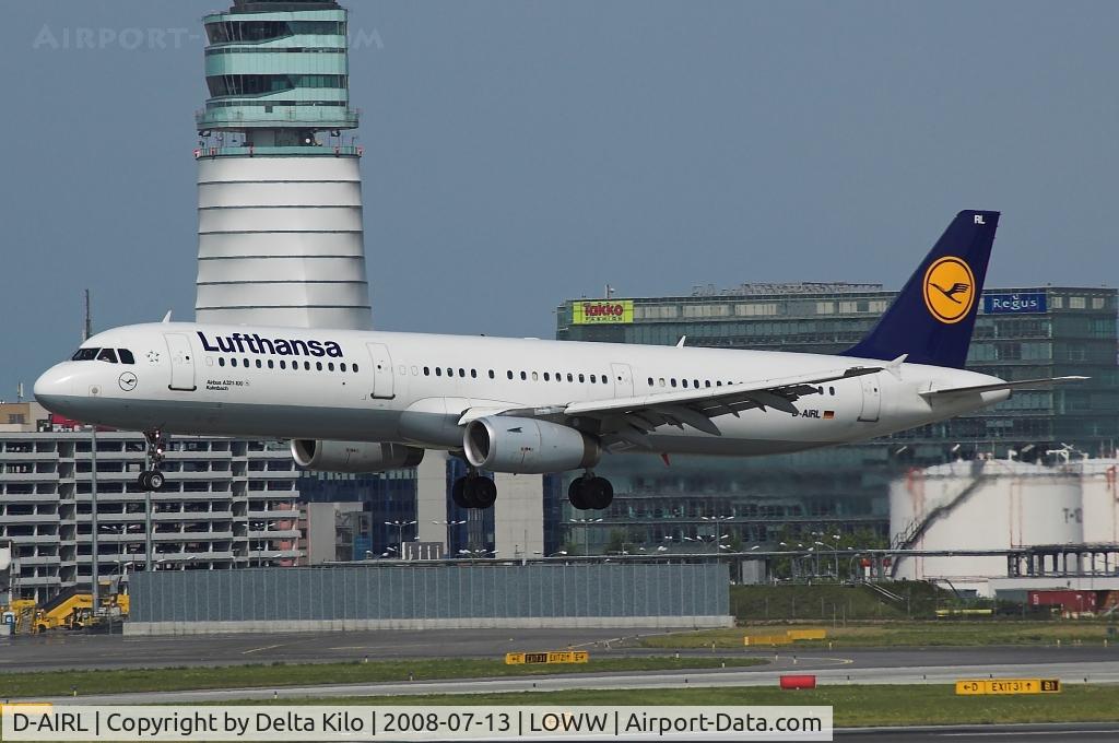 D-AIRL, 1994 Airbus A321-131 C/N 505, Lufthansa