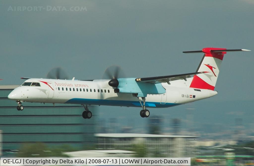 OE-LGJ, 2005 De Havilland Canada DHC-8-402Q Dash 8 C/N 4104, AUSTRIAN ARROWS