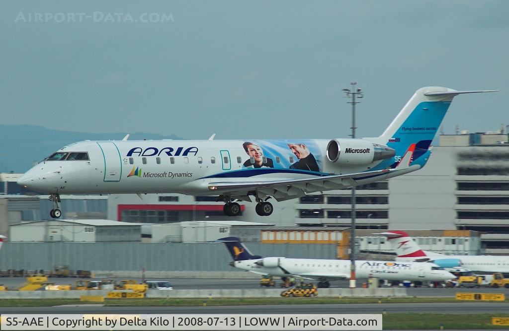 S5-AAE, 1998 Canadair CRJ-200LR (CL-600-2B19) C/N 7170, ADRIA in color Microsoft