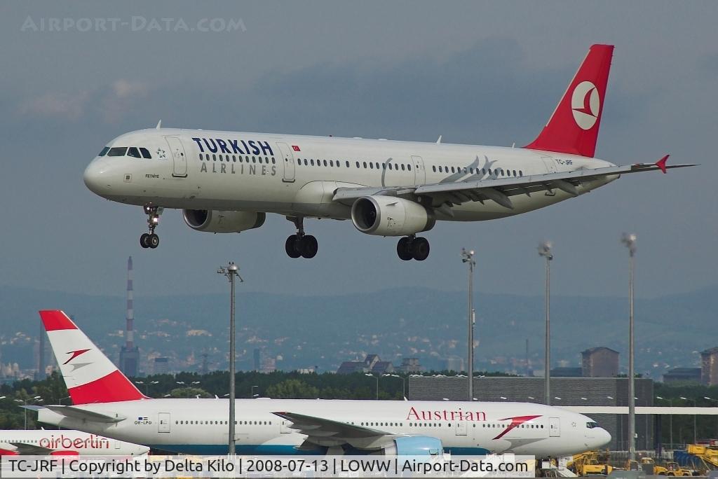 TC-JRF, 2007 Airbus A321-231 C/N 3207, Turkish Airlines