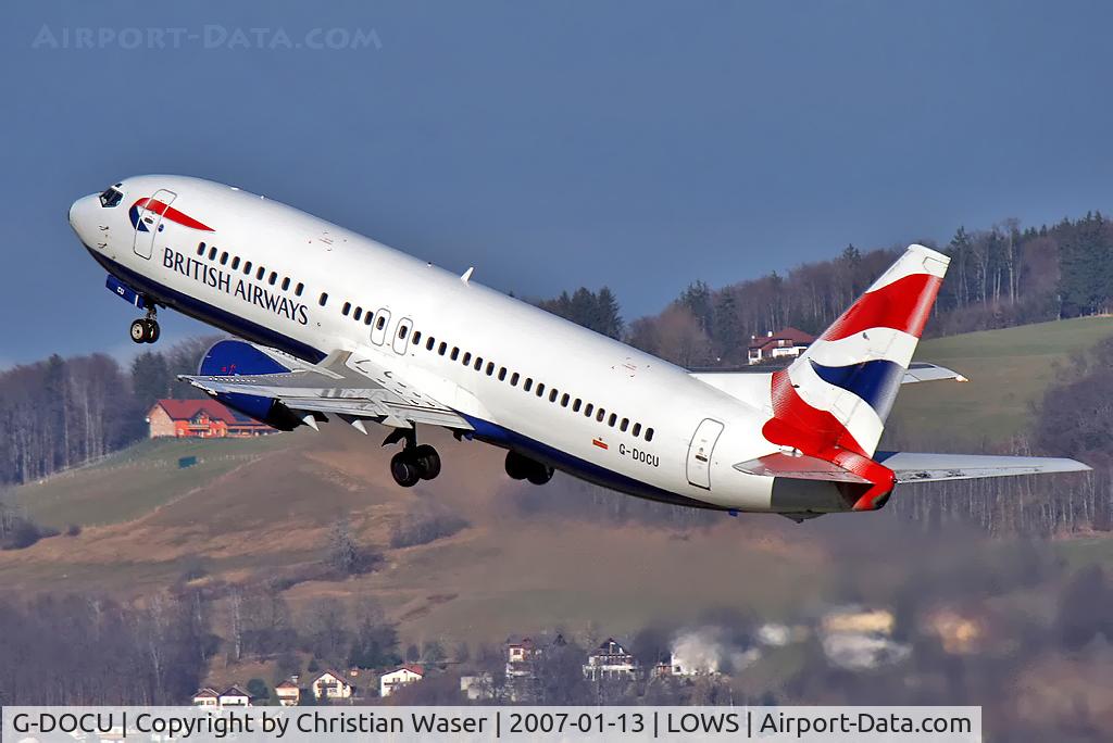 G-DOCU, 1992 Boeing 737-436 C/N 25854, British Airways