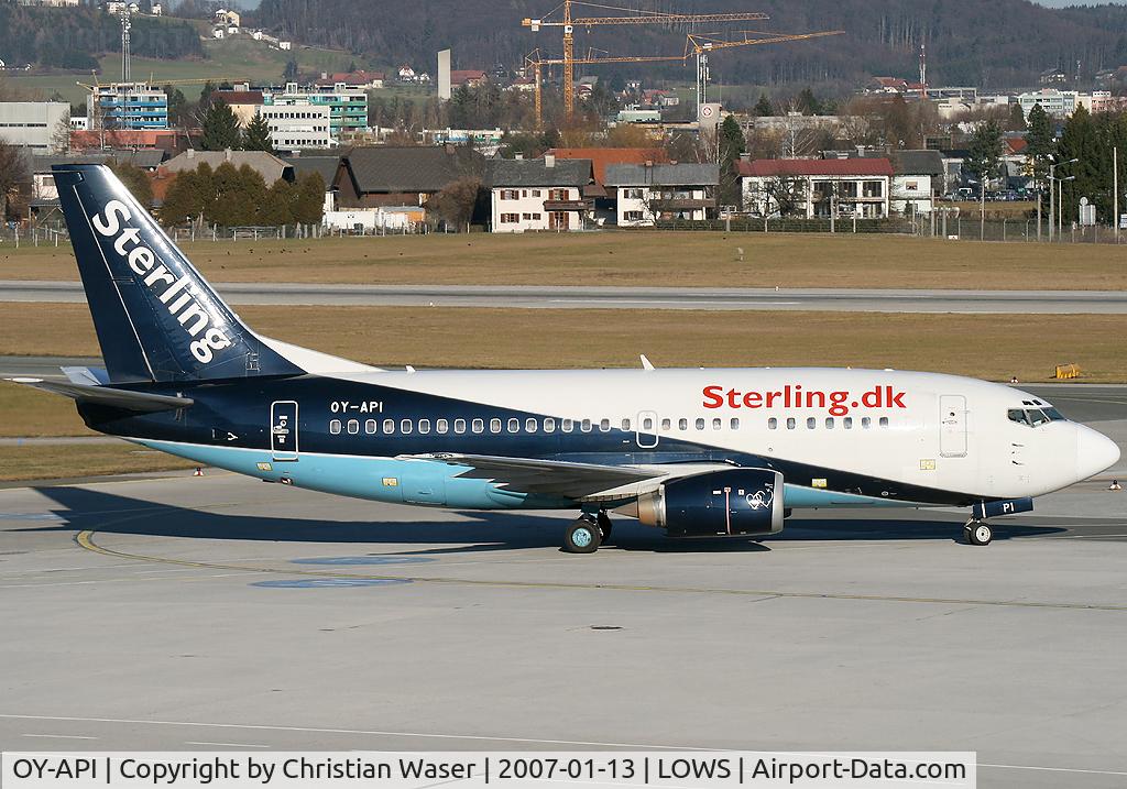 OY-API, 1997 Boeing 737-5L9 C/N 28722, Sterling