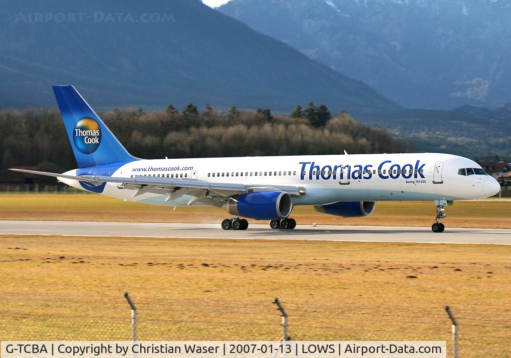 G-TCBA, 1998 Boeing 757-28A C/N 28203, Thomas Cook