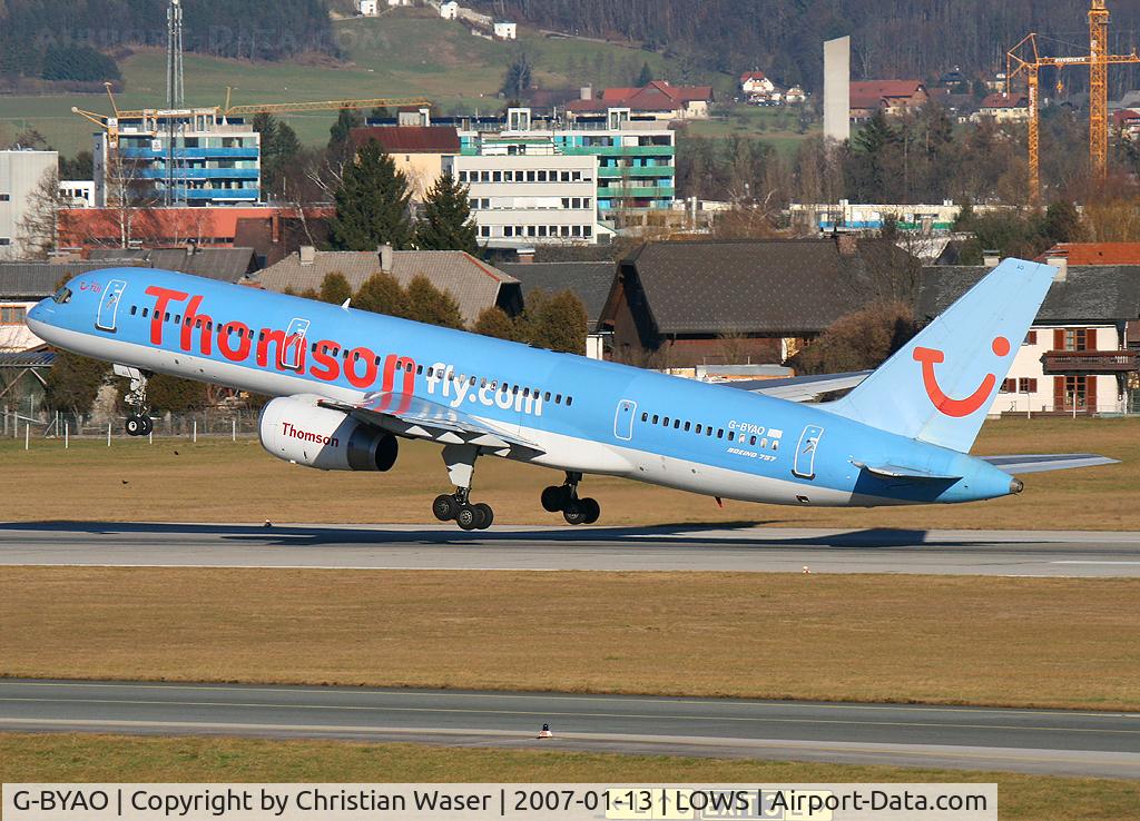 G-BYAO, 1994 Boeing 757-204 C/N 27235, Thomsonfly