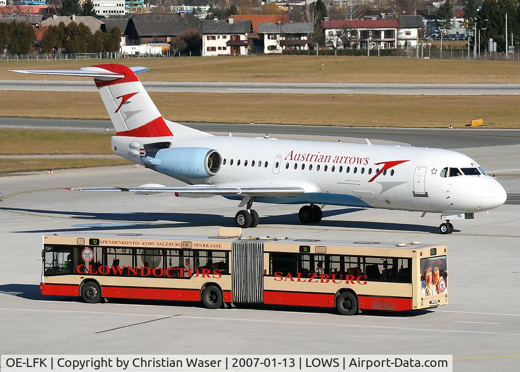 OE-LFK, 1995 Fokker 70 (F-28-0070) C/N 11555, Austrian