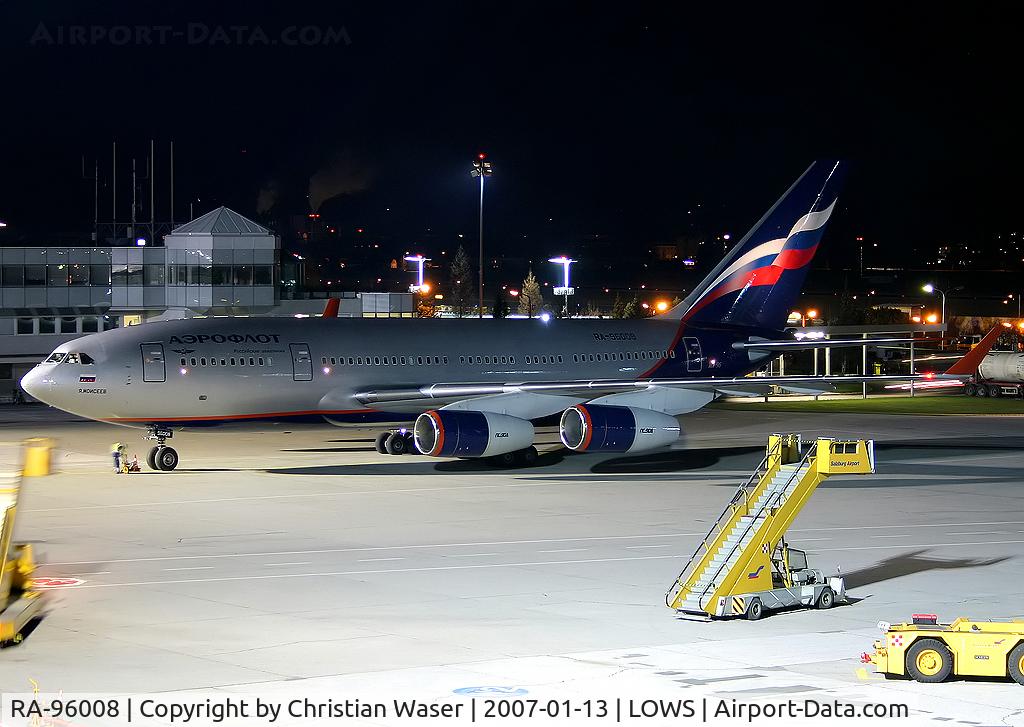 RA-96008, 1992 Ilyushin Il-96-300 C/N 74393201005, Aeroflot