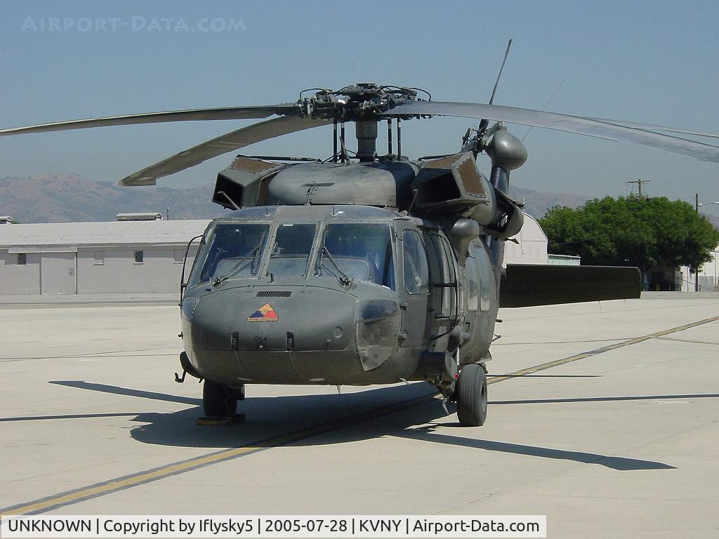 UNKNOWN, , US ARMY UH-60 @ KVNY a pair of these flew a brigadier in