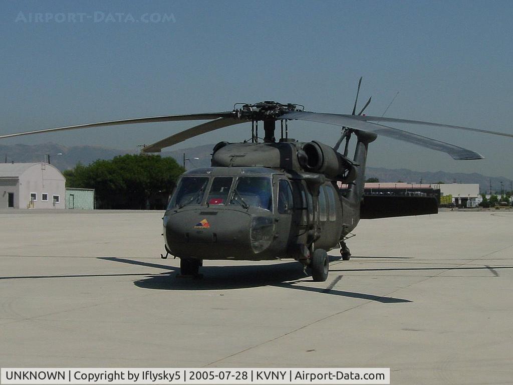 UNKNOWN, , US ARMY UH-60 @ KVNY a pair of these flew a brigadier in