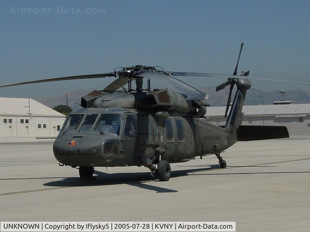 UNKNOWN, , US ARMY UH-60 @ KVNY a pair of these flew a brigadier in