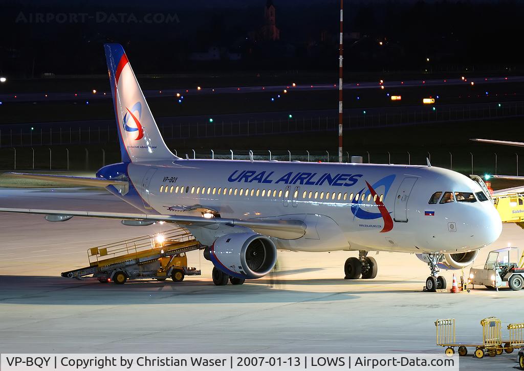 VP-BQY, 1990 Airbus A320-211 C/N 140, Ural Air