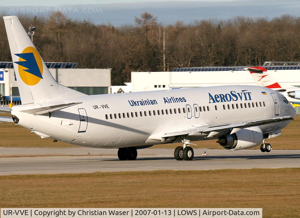 UR-VVE, 1989 Boeing 737-448 C/N 24521, Aerosvit