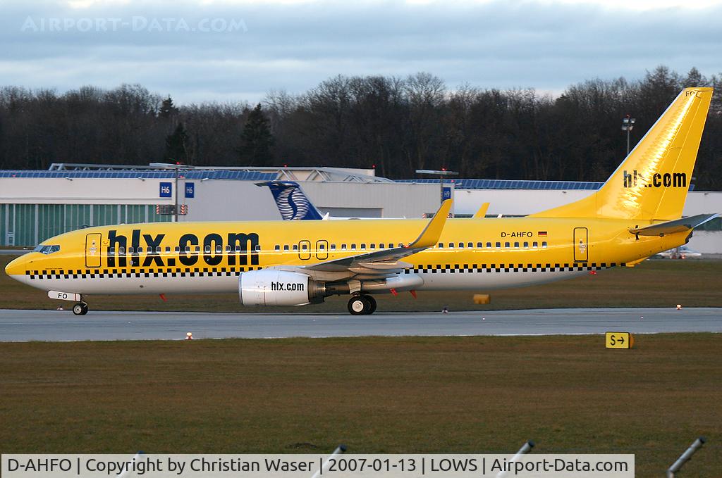 D-AHFO, 2000 Boeing 737-8K5 C/N 27987, hlx