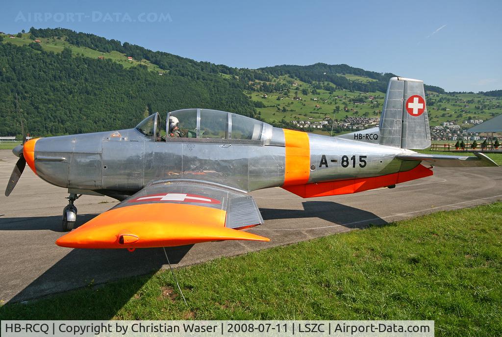 HB-RCQ, 1957 Pilatus P3-05 C/N 453-2, P3-Flyers