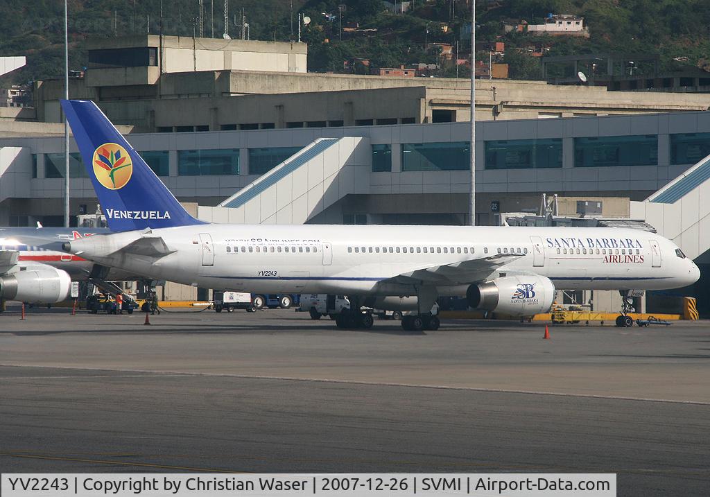YV2243, 1988 Boeing 757-236 C/N 24118, Santa Barbara Airlines