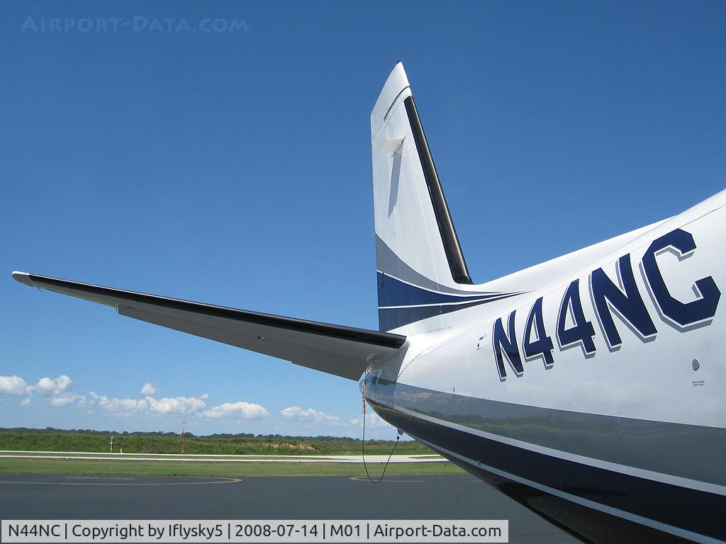 N44NC, 1977 Rockwell International 690B C/N 11387, N44NC ROCKWELL 690B Tail study