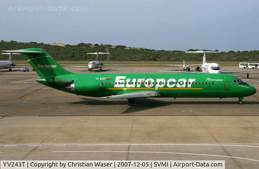 YV243T, 1980 Douglas DC-9-31 C/N 48120, Aserca