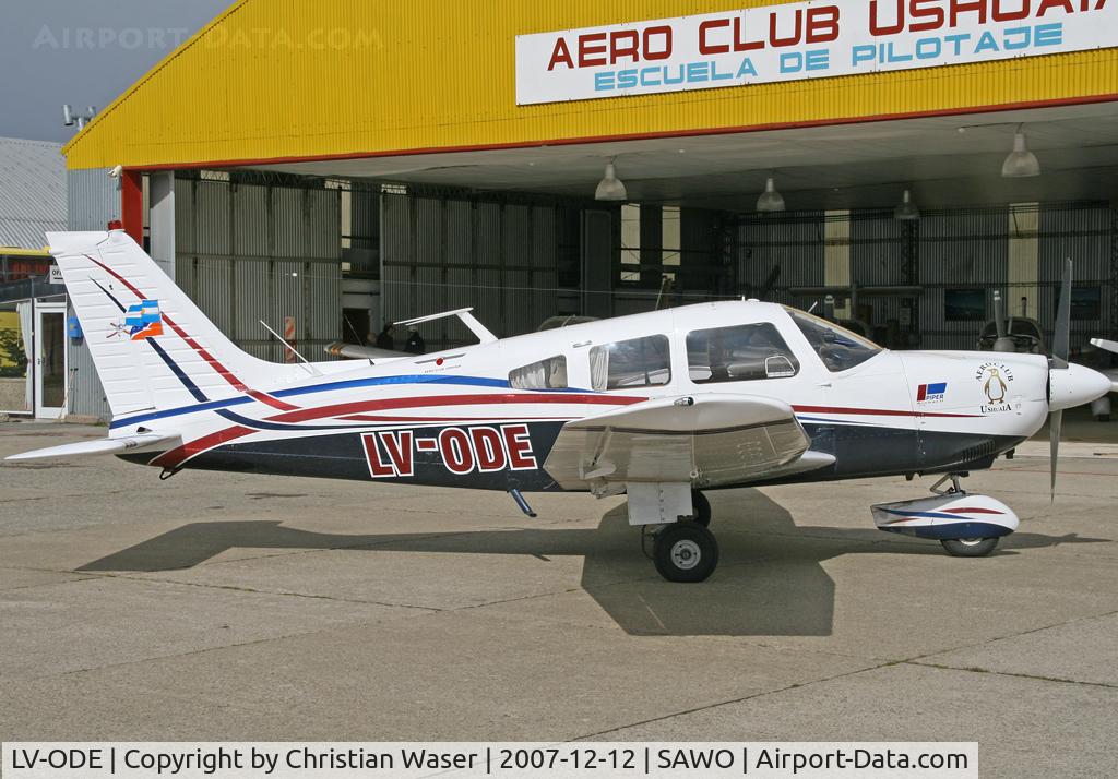 LV-ODE, Piper PA-28-181 Archer II C/N 28-8090243, Aeroclub Ushuaia