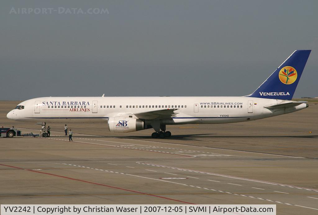 YV2242, 1988 Boeing 757-236 C/N 24119, Santa Barbara Airlines
