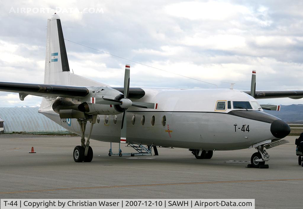 T-44, 1971 Fokker F.27-600 Friendship C/N 10454, LADE