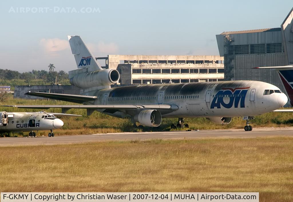 F-GKMY, 1980 McDonnell Douglas DC-10-30 C/N 47815, AOM