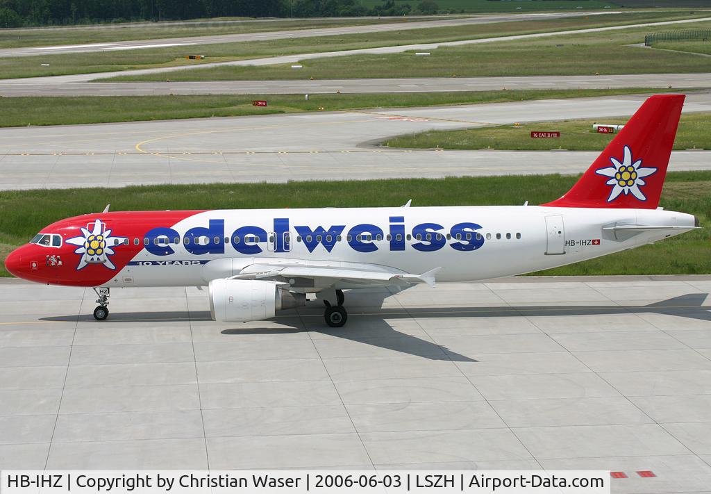 HB-IHZ, 1999 Airbus A320-214 C/N 1026, Edelweiss