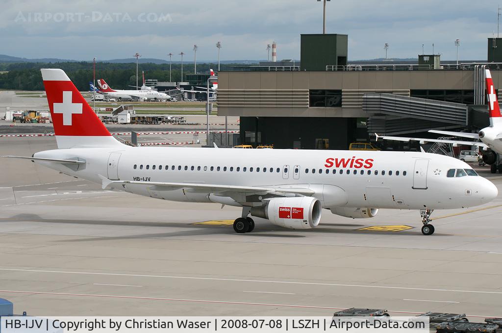 HB-IJV, 2003 Airbus A320-214 C/N 2024, Swiss