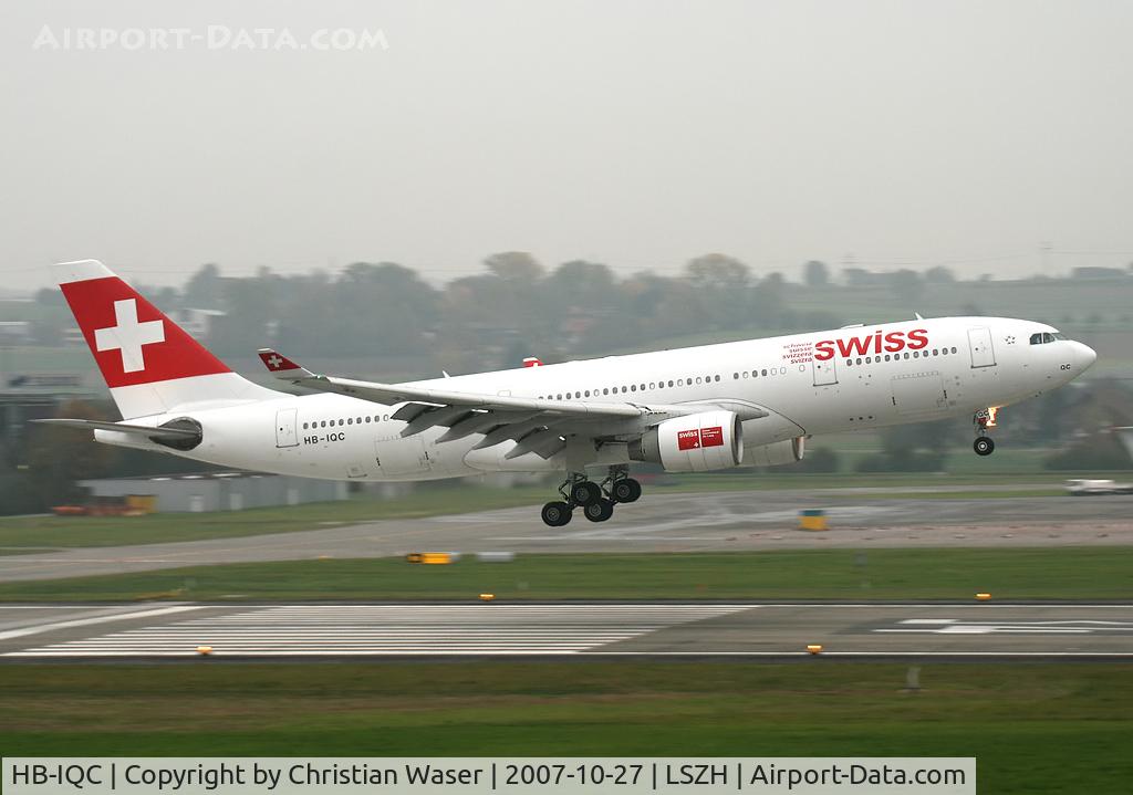 HB-IQC, 1998 Airbus A330-223 C/N 249, Swiss