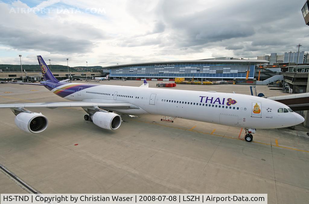 HS-TND, 2005 Airbus A340-642 C/N 710, Thai