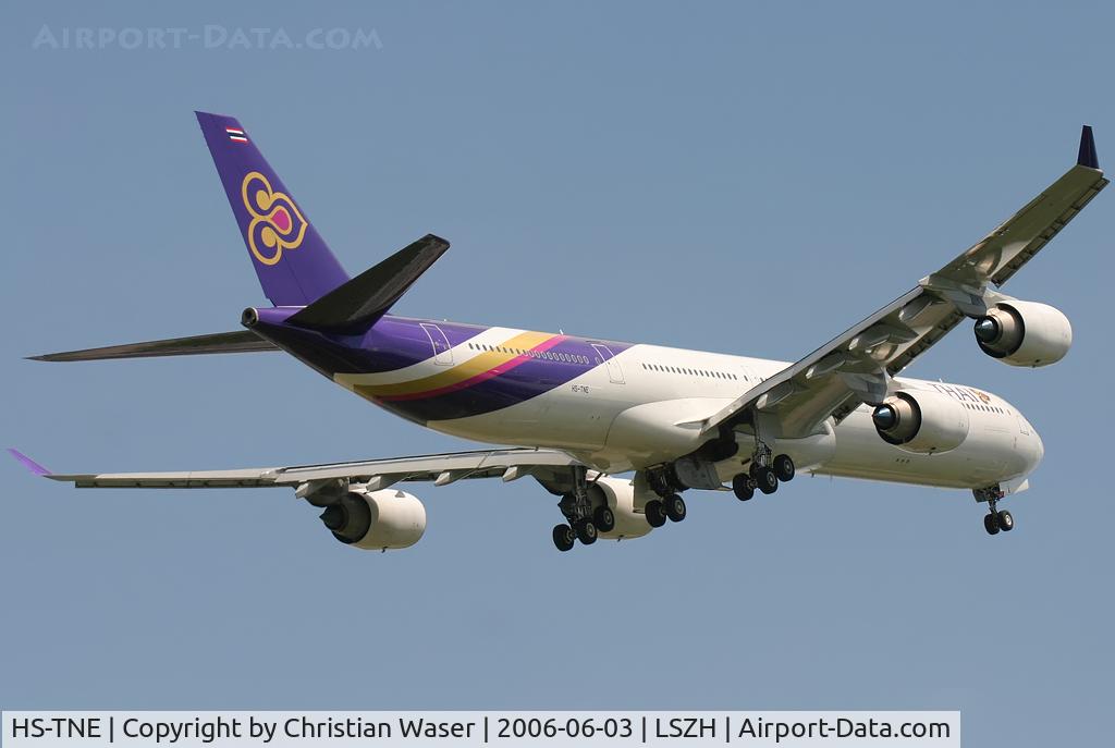 HS-TNE, 2005 Airbus A340-642 C/N 719, Thai