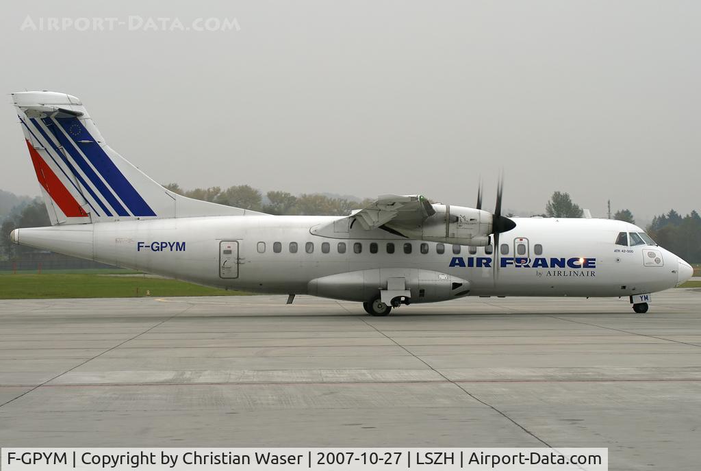 F-GPYM, 1997 ATR 42-500 C/N 520, Air France (Airlinair)