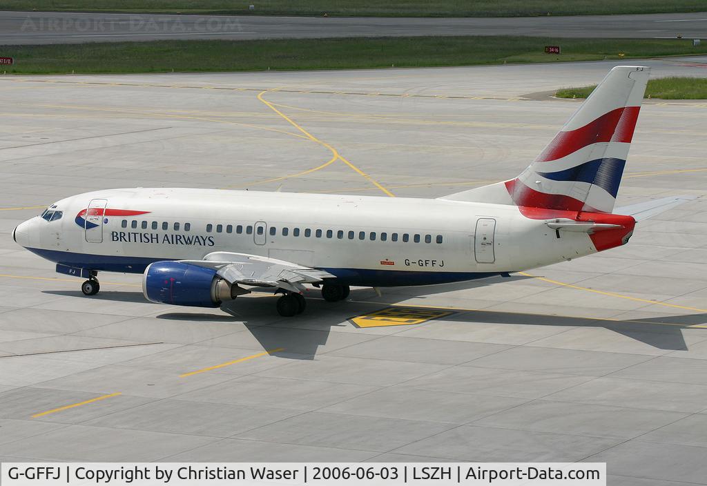 G-GFFJ, 1994 Boeing 737-5H6 C/N 27355, British Airways