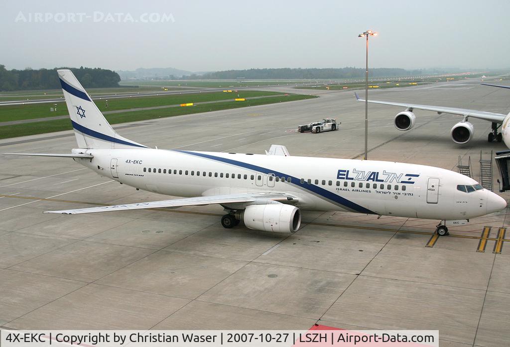 4X-EKC, 1999 Boeing 737-858 C/N 29959, EL-AL