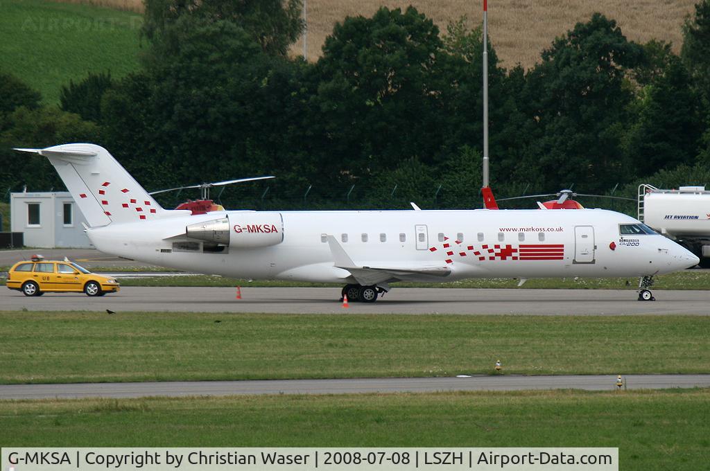 G-MKSA, 1998 Bombardier CRJ-200LR (CL-600-2B19) C/N 7283, Markoss