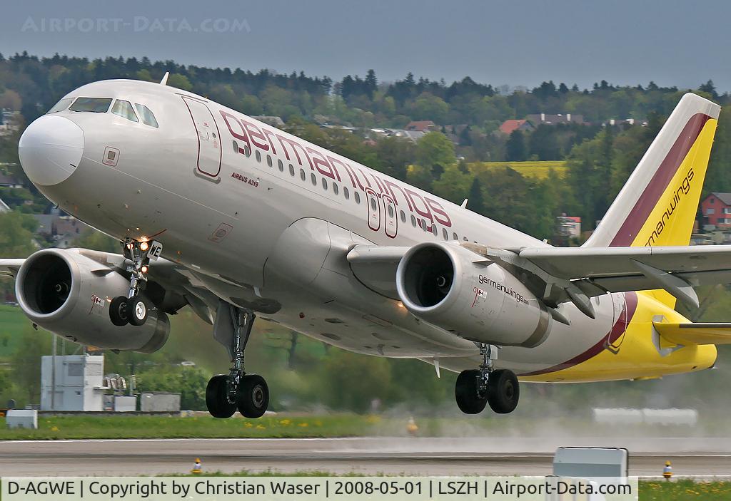 D-AGWE, 2007 Airbus A319-132 C/N 3128, Germanwings