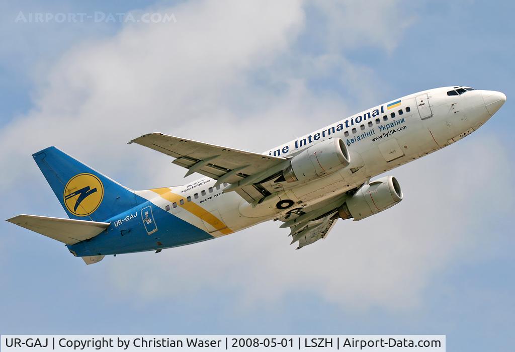 UR-GAJ, 1992 Boeing 737-5Y0 C/N 25192/2262, Ukraine International