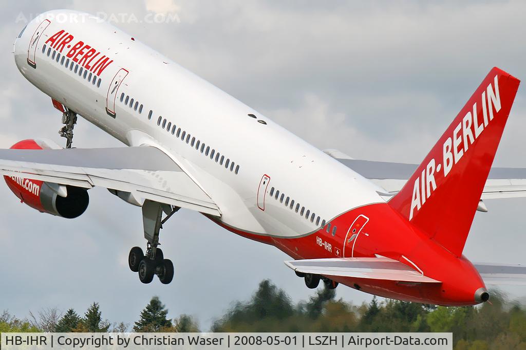 HB-IHR, 2000 Boeing 757-2G5 C/N 29379, Air Berlin (Belair)